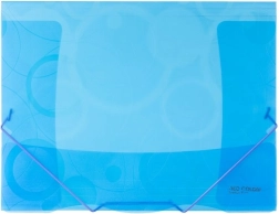 Složka s gumou A4 modrá