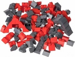 Kreativní set na střechy červené a tmavě šedé