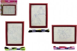 Vyšívání pro děti s rámečkem