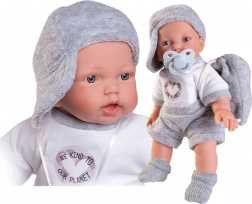 Reálná panenka s eco-friendly oblečením a zvuky