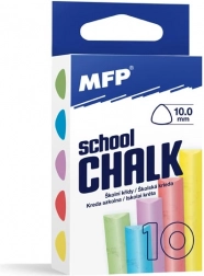 Barevné trojhranné křídy 10 ks v krabičce