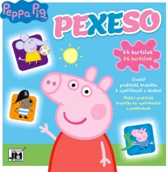 Pexeso v sešitu Prasátko Peppa