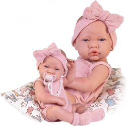 Realistická panenka miminko s celovinylovým tělem 42 cm ANTONIO JUAN