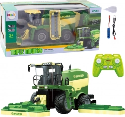 Zábavný RC Kombajn s Kosičkou a Efektem Pary