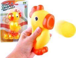 Střílející kuřátko – pěnový vystřelovač pro děti