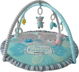 Hrací deka s hrazdou Baby Mix Medvídci kamarádi