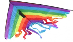 Létací drak z nylonu 120 × 90 cm