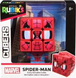 Rubikova kostka 3x3 spider-man cuber na podstavci