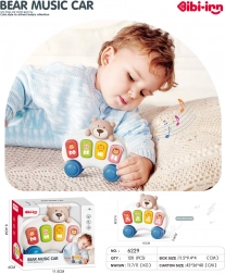 Hudební mini piano s medvídkem pro nejmenší