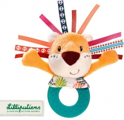 Lilliputiens - Chrastítko s Kousátkem Lev Jack pro Miminka