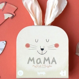 Londji puzzle Mama – zvířátka a jejich mláďata