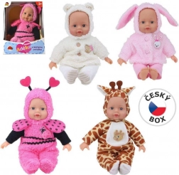 Panenka zvířátko 30 cm