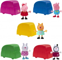 prasátko peppa – autíčko s překvapením a figurkou