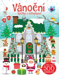Vánoční knížka s nálepkami