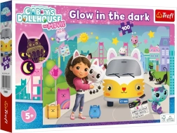 Svítící puzzle Gábinin kouzelný domek 100 dílků