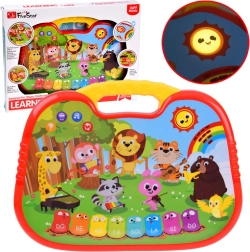 Interaktivní vzdělávací klávesy se zvířátky a melodiemi