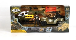 Speciální bojová sada - Helikoptéra a Terénní auto