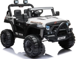 Elektrické dětské auto bílá