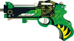 Dřevěné 3D puzzle - Zbraň na gumičky Virbius