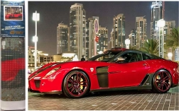 Norimpex Diamantové malování Červené auto 30x40 cm