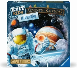 RAVENSBURGER EXIT adventní kalendář pro děti ve vesmíru