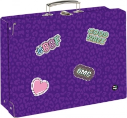 Kufřík lamino hranatý A4 pro školní pomůcky