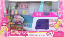 Loď pro panenky s doplňky