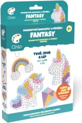 Arto diamantové samolepky a přívěsky – fantasy sada