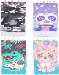 Poznámkový blok se spirálou 9 × 9,5 cm, 40 nelinkovaných stran