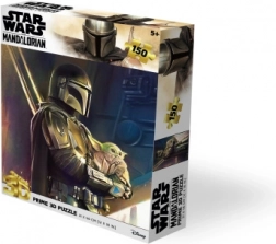 3D puzzle STAR WARS: THE MANDALORIAN – Mando, 300 dílků