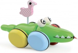 Tahací krokodýl s plameňákem VILAC