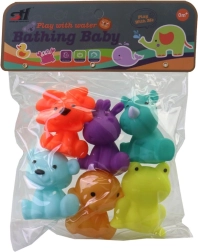 Sada stříkajících zvířátek do vany pro děti