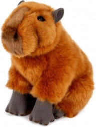 Plyšová kapybara 25 cm – hebká mazlivá hračka od narození