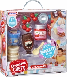 Zmrzlinový set LITTLE TIKES Creative Chefs s 17 doplňky