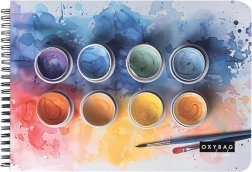 Skicák A3, 40 listů, 190 g/m² Colour