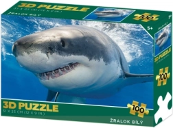 3D puzzle Žralok bílý