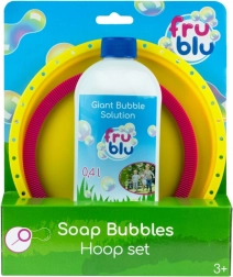 FRU BLU sada obruče na mýdlové bubliny + roztok 0,4 l