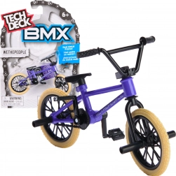 Tech Deck finger bike BMX WeThePeople fialový se samolepkami