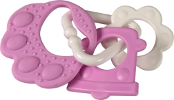 Kousátko ve tvaru medvědí tlapky růžové