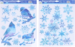 Okenní vánoční dekorace 41 × 29 cm