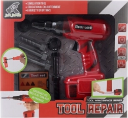 Dětská bateriová vrtačka s nástavci