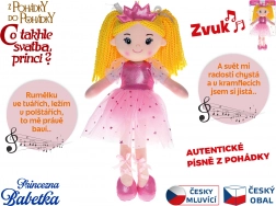 Panenka princezna Babetka 35 cm česky zpívající