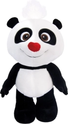 Plyšová panda s červeným nosem 25 cm