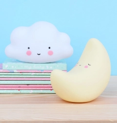 A Little Lovely Company malé noční světlo – Měsíc