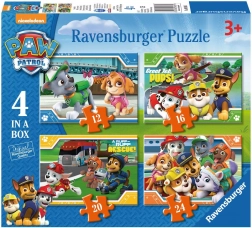 Ravensburger puzzle PAW PATROL – 4v1 (12/16/20/24 dílků)