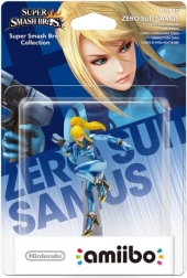 amiibo zero suit samus – figurka pro nintendo