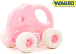 Veselý Sloní Autíčko pro Batolata - Růžové