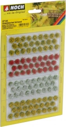 Kvetoucí trsy trávy sada 104 ks