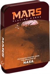Vesmírné hrací karty Mars od Chronicle Books