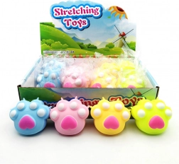 Žertovná mačkací kočičí tlapka antistresová hračka